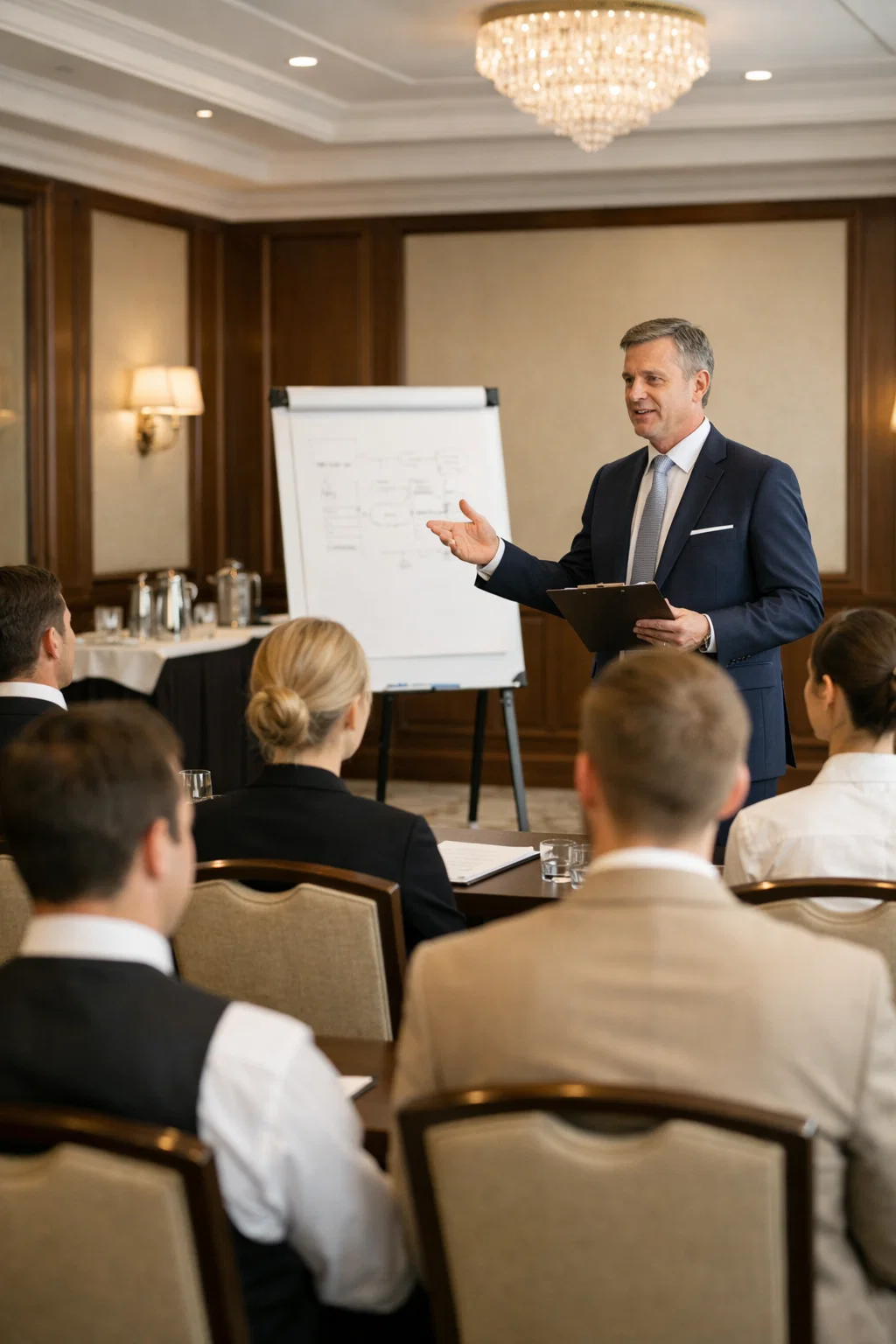 Sessão de formação em hotel